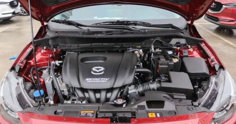 đánh giá Mazda 2 2020 động cơ