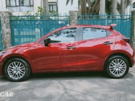 Mazda 2 được thiết kế vô cùng thon gọn