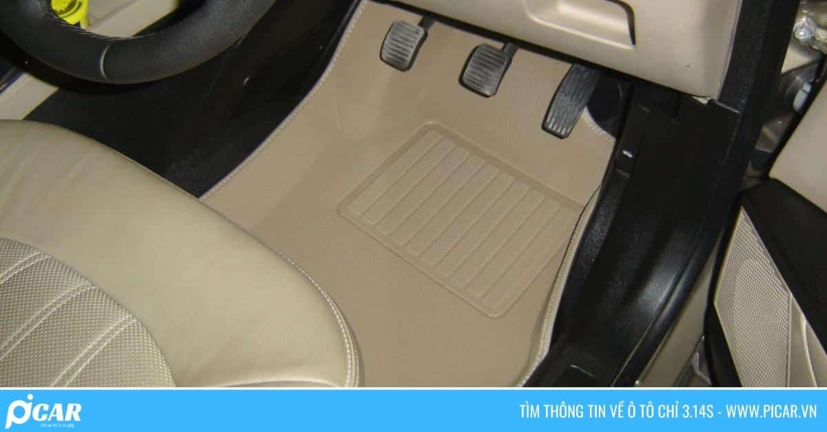 Thảm lót sàn ô tô cao cấp 4D Thảm thiết kế riêng cho từng loại xe